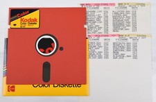 Vtg Kodak Computer Floppy Disk - Collectible, Untested, As-Is (Atari, Utilities) picture
