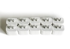 Lot of 10 New Genuine Apple A2305 20W USB-C Power Adapter Wall Charger White picture