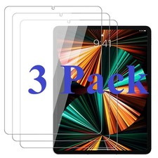 3-Pack Tempered Glass Screen Protector For iPad Pro 13