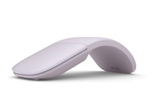 Microsoft ARC Mouse – Lilac .Sleek,Ergonomic Design, Ultra Slim and Lightweight picture