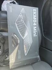 ProtoArc Bluetooth Ergonomic Keyboard Mouse, EKM04 Mini Compact Combo Kit picture