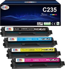 C230 C235 High Yield Toner Cartridge 4 Pack CMYK for Xerox Printers picture