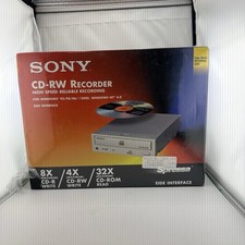 Sony CD-RW CRX140E Recorder EIDE 8x4x32 Internal Drive Windows 95/98/Me/2000 IDE picture