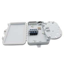 4 Core FTTH Fiber Distribution Box 4 Port Splitter SC FC E2000 Adapters Mount picture