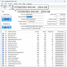 Seagate 250GB 2.5