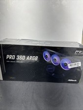 ASRock PRO 360 ARGB 360mm AIO CPU Liquid Cooler Black picture