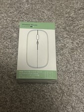 Wireless Silent Mouse, 2.4G Ergonomic Wireless Rechargeable Silent Mouse for PC picture