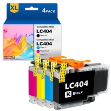 LC 404 LC404 Ink Cartridges for Brother Printer Replacement for LC404 LC-404 picture