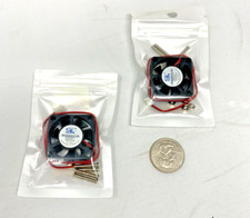 2 x 30mmx30mmx10mm 2-pin 5v Brushless DC Cooling Fan  30mm Gdstime picture