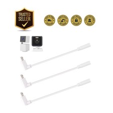 Value Pack of 3 5-inch L-Shaped Micro USB Extension Cables for Wyze Cam V3 picture