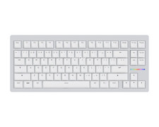 Wooting 80HE ANSI White Zinc Alloy Gaming Keyboard picture