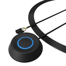 DKE PC Power Button Desktop Computer Case Switch On Off HDD black picture
