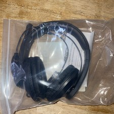 Hamilton Buhl Smart-Trek Deluxe USB-A Noise Canceling Stereo Headphones W/mic picture