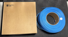 Bambu Lab PLA Basic Cyan 10603 1kg 1.75mm 3D Printer Filament Refill Open Box picture