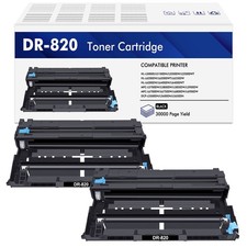 2 Pack DR820 Drum Unit for Brother DR-820 MFC-L5850DW HL-L6200DWT DCP-L5650DN picture