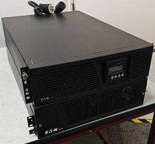 Eaton PowerWare PW9135G6000-XL3U 9135 6000VA 4200W RM 3U with EPPDMG6000-3U-1 picture