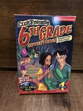 ClueFinders 6th Grade Adventures Learning Windows/Mac 2-disc (PC, 2000) picture