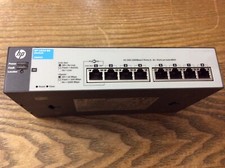 HP Procurve 1810-8G Gigabit Network Switch J9802A. No Accessories. picture