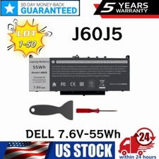 Lot Battery J60J5 For Dell Latitude E7270 E7470 R1V85 451-BBSX 451-BBSY 1W2Y2 picture