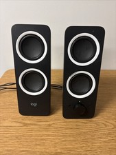 Logi Wired Desktop USB Speakers Z200 Model #S00181 picture