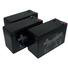 Minuteman PRO1500E Battery Replacement Kit - 3 Pack 12V 9AH High-Rate Series picture