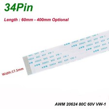 Flexible Ribbon Cable for PCB Board Transmission 34Pin FFC Flat Wire Pitch 0.5mm picture