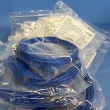 LEGRAND 15200 10FT CAT5E Molded Blue Cable Cord LOT OF 10 picture