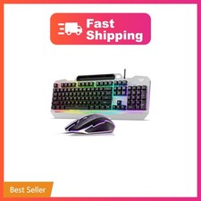 AULA Gaming Keyboard and Mouse,Wired 104-Key Mouse and Keyboard Combo Metal |... picture