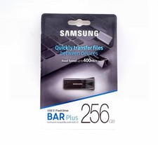 NEW SAMSUNG BAR PLUS 256GB FLASH DRIVE 400MB/s USB 3.1 TITAN GRAY MUF-256BE4/AM picture