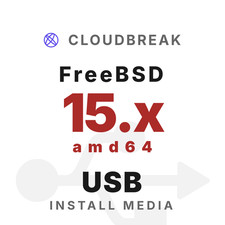 FreeBSD 15.x amd64 Bootable/Live Install USB NEW picture