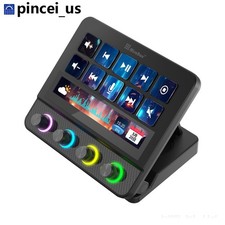 MiraBox N4 Pro Visual Custom Keyboard 0-60° Adjustable Bracket with RGB Knob picture