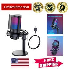 Professional-Grade USB Microphone with Cardioid Pattern for Gaming & Streaming picture