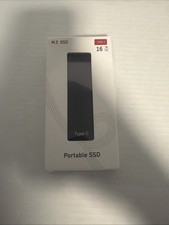 16TB Portable External SSD M.2 USB 3.1 Type-C Black for PC/Mac/iOS/Android picture