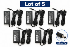 LOT OF 5 DELL OEM 65W PA-12 4.5mm AC Adapter Charger LA65NS2-01 6TM1C 