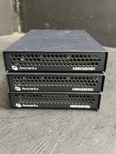 Lot of 3 Avocent HMX HMIQSHDI 500-183-502 SINGLE VGA, DVI-D, USB Audio picture