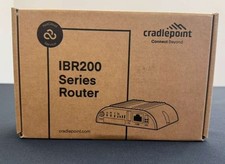 Cradlepoint IBR200 Series IBR200-10M VZ NetCloud 4G LTE Cat 1 Single Mode Router picture