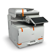 Ricoh MP C307SPF Color Laser Printer | Duplex, Print, Scan, Copy, Fax | 417841 picture