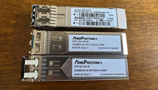 Mixed Lot of 3 Fiber Optic SFP / SFP+ Transceiver ModulesMixed  picture