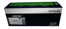 Original Lexmark 24B6186 Black Toner. New Sealed Box, We Ship Fast picture