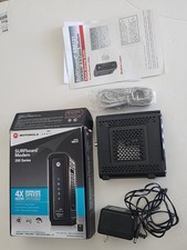 Motorola SURFboard SB6121 DOCSIS 3.0 Cable Modem 172.2 Mbps 1 LAN Black picture