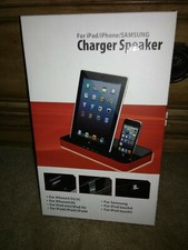 IPEGA CHARGER SPEAKER DUAL DOCK STATION Iphone 6 5s 5 4 4s Ipad Ipod GALAXY S 2 picture