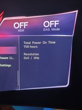 ​LG 45 inch UltraGear 1440p 240Hz OLED Curved Monitor 45GR95QE - Only 158 Hrs picture