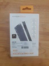 HyperDrive Duo 7-in-2 USB-C Hub for MacBook Pro/Air, HDMI 4K60Hz HDR,  picture