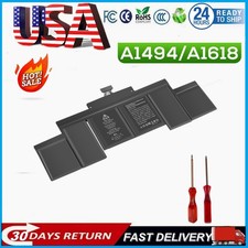 LOT A1618 BATTERY FOR APPLE MACBOOK PRO 15''RETINA A1398 LATE 2013 MID 2014 2015 picture