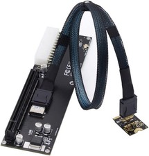 Oculink SFF-8612 PCI-E 3.0/4.0 M.2 M-Key SFF-8611 Host Adapter eGPU GPD Win Max2 picture