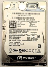 Western Digital WD Black 500GB 2.5