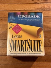 VINTAGE LOTUS SmartSuite Release 3 Upgrade For Windows 3.1 1995 SEALED picture