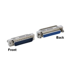 Kentek Mini DB25 25Pin Male to Female Adapter Gender Changer Printer Port Device picture