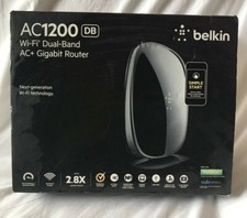 Belkin AC1200 DB Wi-Fi Dual-Band AC+ Gigabit Router F9K1113v4 picture