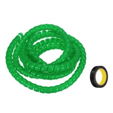 Spiral Cable Wrap 9.8ft/3.0M 20mm Cable Sleeve PP Cord Organizer Green picture